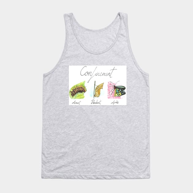 Containment butterfly Tank Top by Créa'RiBo
